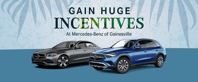 Score game-winning incentives at Mercedes-Benz of Gainesville