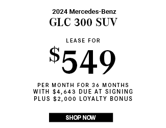 2024 Mercedes-Benz GLC 300 SUV offer