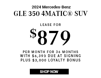 2024 Mercedes-Benz GLE 350 4MATIC® SUV offer