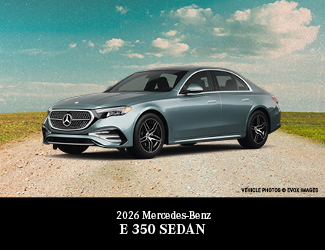 2026 Mercedes-Benz E 350 Sedan