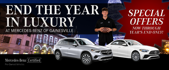 luxury to be thankful for at Mercedes-Benz of Gainesville