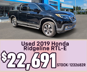 Pre-Owned 2019 Honda Ridgeline