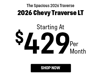 2026 Chevrolet Traverse LT Offer
