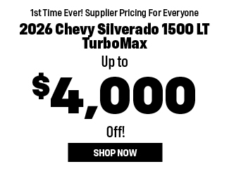 2026 Chevrolet Silverado 1500 LT TurboMax Offer