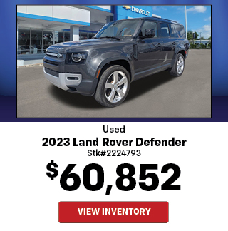 pre-owned Land Rover Defender