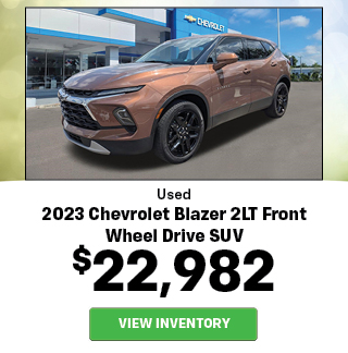 pre-owned Chevy Blazer SUV