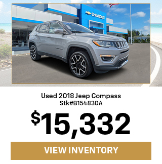 PRE-OWNED 2018 Jeep Compass Limited 4-Wheel Drive SUV
