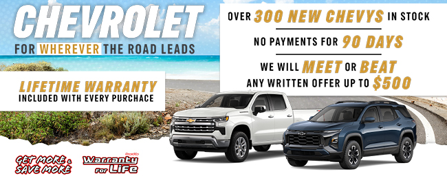 Memorial Day Chevy Savings