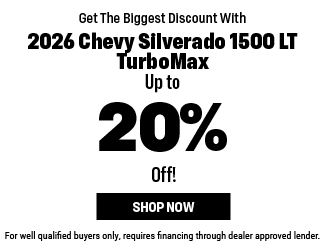 2026 Chevrolet Silverado 1500 LT TurboMax Offer