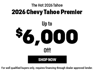 2026 Chevrolet Tahoe Offer