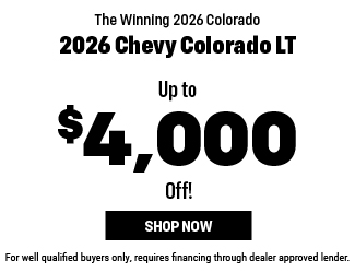 2026 Chevrolet Colorado LT Offer