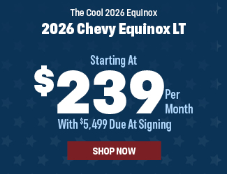 2026 Chevrolet Trax Equinox Offer