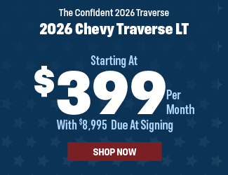 2026 Chevrolet Traverse offer