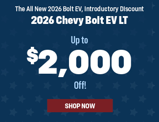 2026 Chevrolet Bolt EV LT Offer