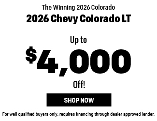 2026 Chevrolet Colorado LT Offer