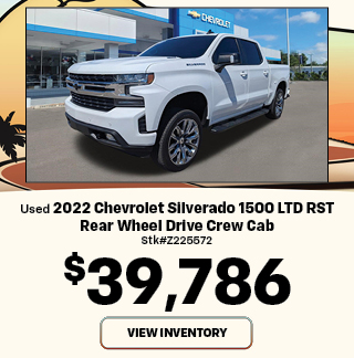 PRE-OWNED 2022 Chevrolet Silverado 1500 LTD RST Rear Wheel Drive Crew Cab 