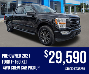 Pre-Owned 2021 Ford F-150 XLT 4WD Crew Cab Pickup