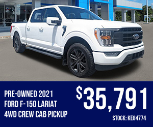 Pre-Owned 2021 Ford F-150 Lariat 4WD Crew Cab Pickup