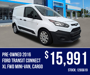 Pre-Owned 2016 Ford Transit Connect XL FWD Mini-Van Cargo