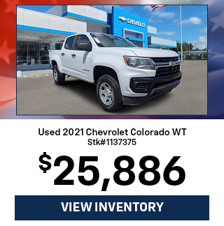 Pre-Owned 2021 Chevrolet Colorado