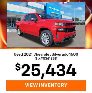 PRE-OWNED 2021 chevrolet silverado 1500