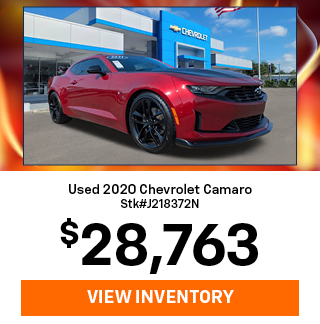 PRE-OWNED 2021 chevrolet camaro