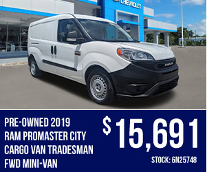 Pre-Owned 2019 ram promaster city cargo van tradesman