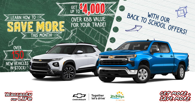 Morgan Chevys Summer Savings Spree - Get More save more