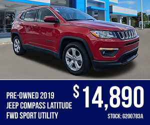 Pre-Owned 2019 Jeep Compass Latitude