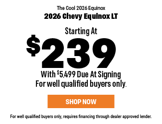 2026 Chevrolet Equinox LT Offer