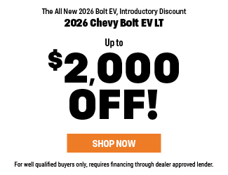 2026 Chevrolet Bolt EV LT Offer
