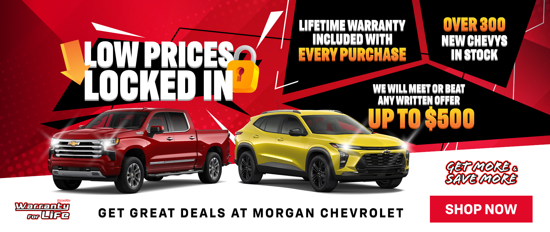 low prices locked in