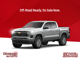 special offer on Chevy Colorado truck