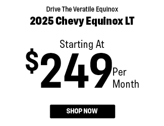 special offer on Chevy Equinox