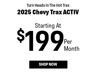 2025 Chevy Trax offer