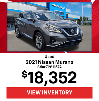 preowned offer on Nissan Murano