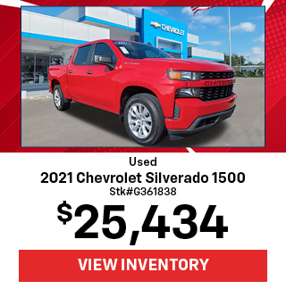 preowned 2021 Chevrolet Silverado 1500