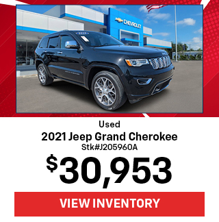 preowned offer on Jeep Grand Cherokee
