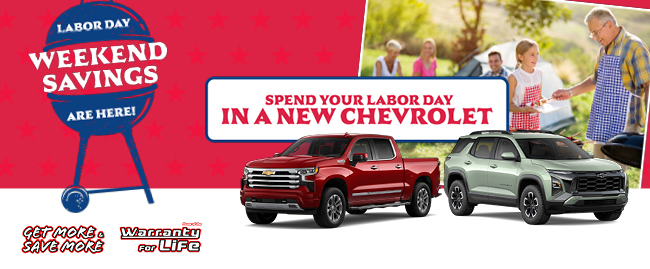 Labor Day weekend savings are here