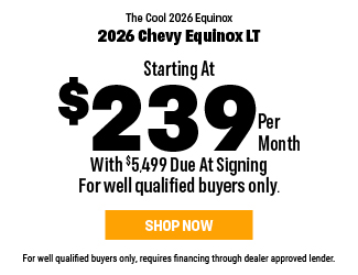 2026 Chevrolet Equinox LT Offer