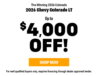 2026 Chevrolet Colorado LT Offer