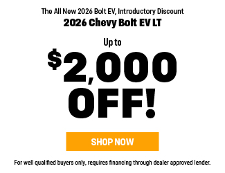 2026 Chevrolet Bolt EV LT Offer