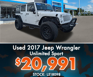 Pre-Owned 2017 jeep wrangler unlimited sport 4-wheel drive