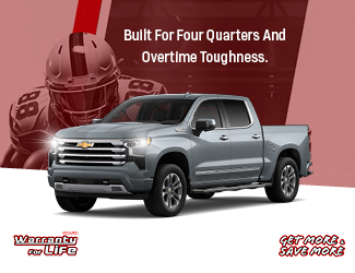 offer on new Chevy Silverado truck