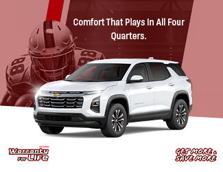 special offer on Chevy Equinox