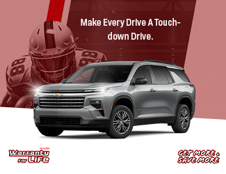 special offer on Chevy Traverse LT