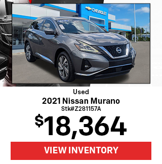 preowned offer on Nissan Murano