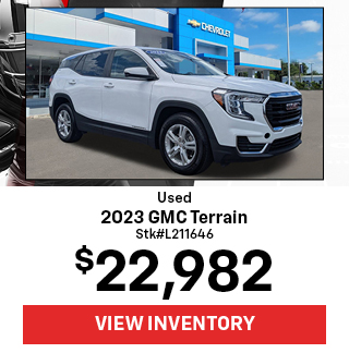 preowned offer on Chevrolet Trax