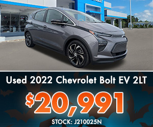 Pre-Owned 2022 Chevrolet Bolt EV 2LT