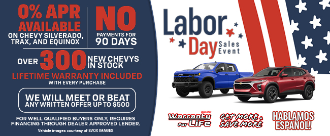 Labor Day Sales Event